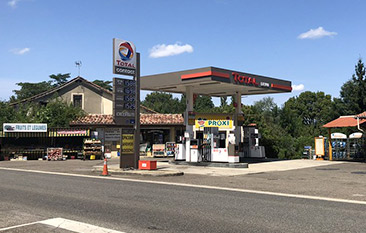 Station essence Total Devillers Demu