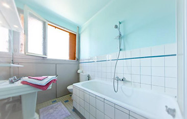 Gîte de Maubet Salle de bain - Vignoble Fontan Gers Gascogne